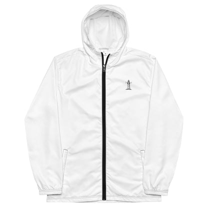 Culture Port Windbreaker - White / カルチャーポート ウインドブレーカー - ホワイト