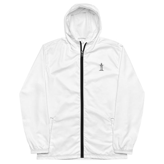 Culture Port Windbreaker - White / カルチャーポート ウインドブレーカー - ホワイト