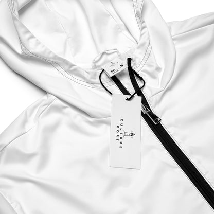 Culture Port Windbreaker - White / カルチャーポート ウインドブレーカー - ホワイト