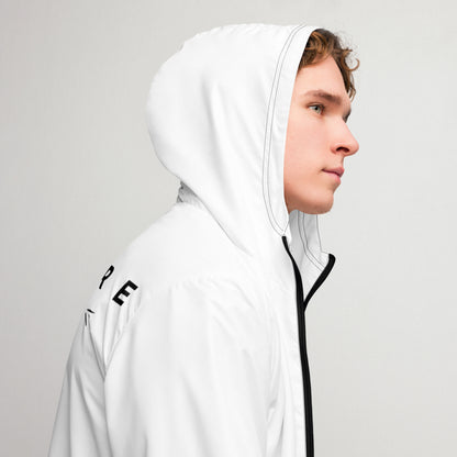 Culture Port Windbreaker - White / カルチャーポート ウインドブレーカー - ホワイト