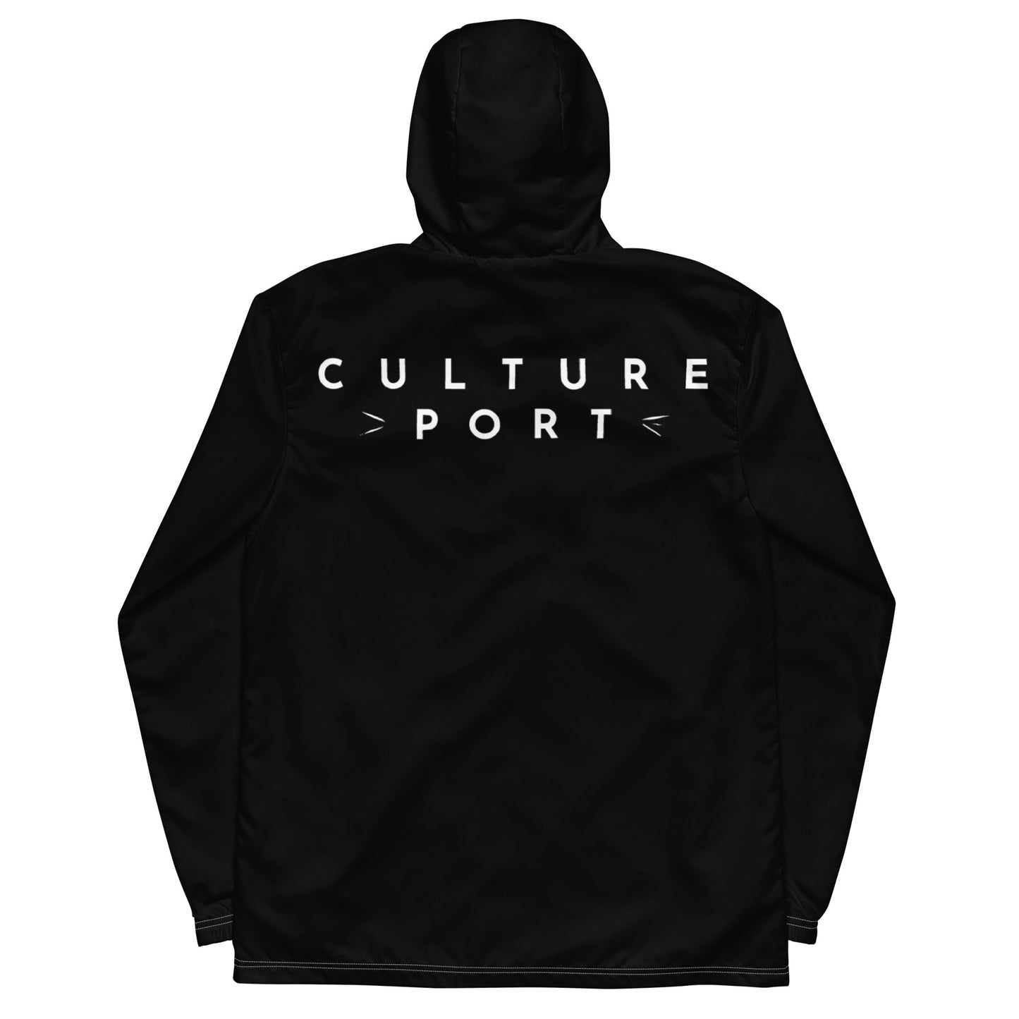 Culture Port Windbreaker - Black / カルチャーポート ウインドブレーカー - ブラック