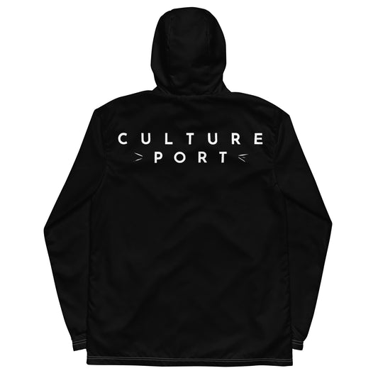 Culture Port Windbreaker - Black / カルチャーポート ウインドブレーカー - ブラック