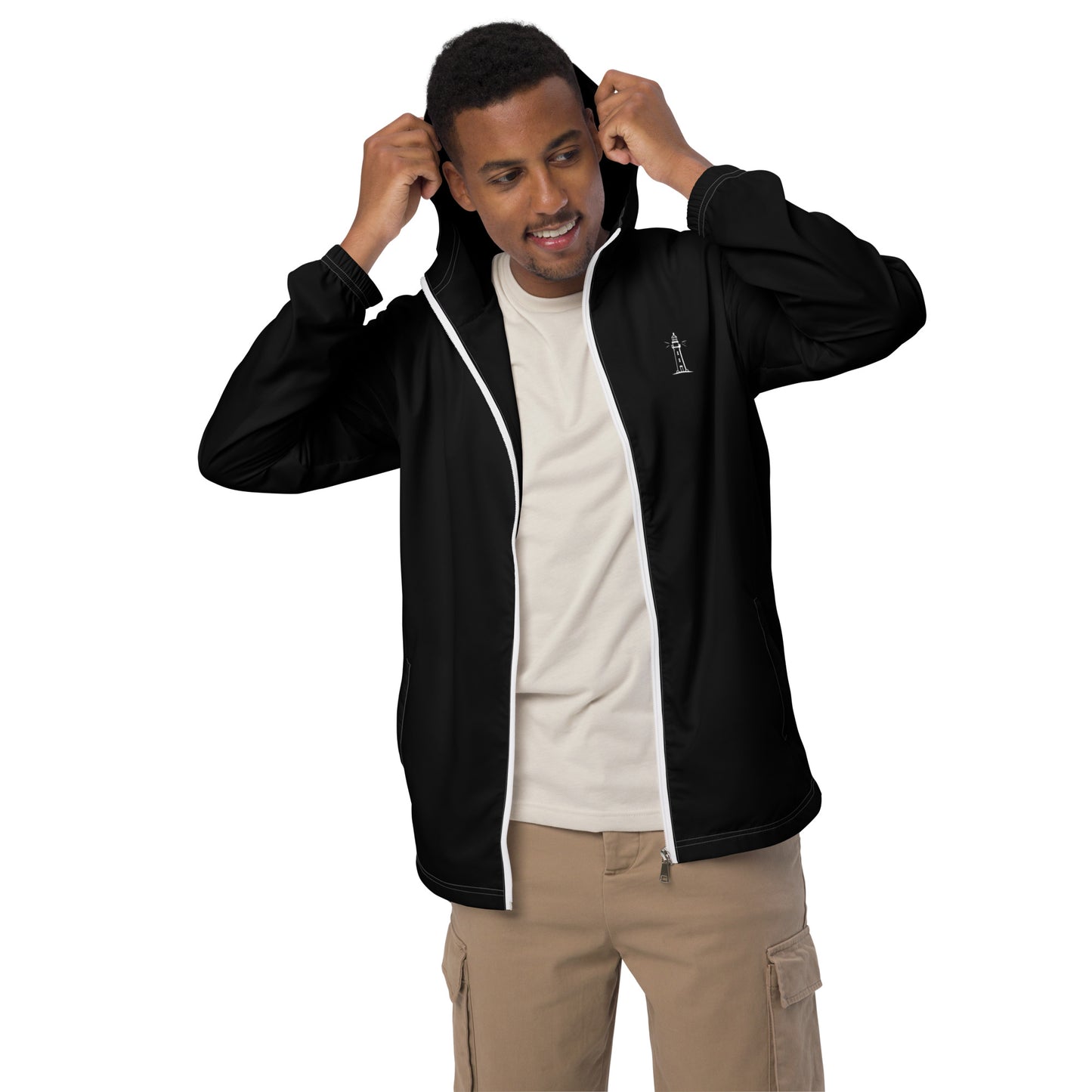 Culture Port Windbreaker - Black / カルチャーポート ウインドブレーカー - ブラック