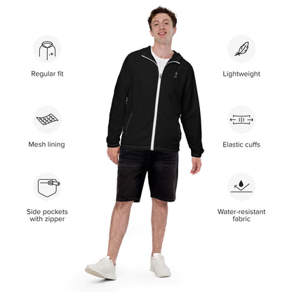 Culture Port Windbreaker - Black / カルチャーポート ウインドブレーカー - ブラック