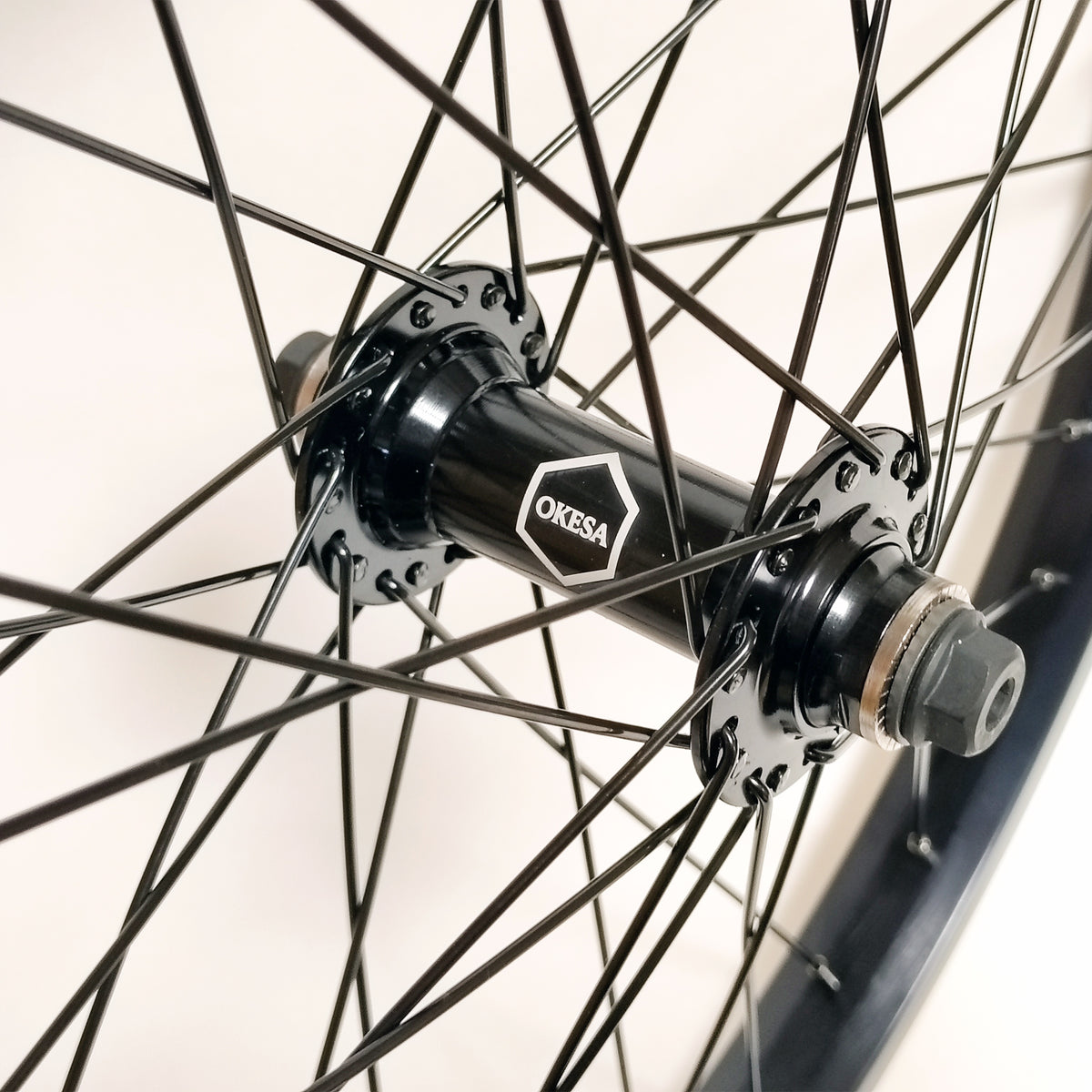 OKESA S-20 Cassette Wheel Set - Black RHD — detail 2