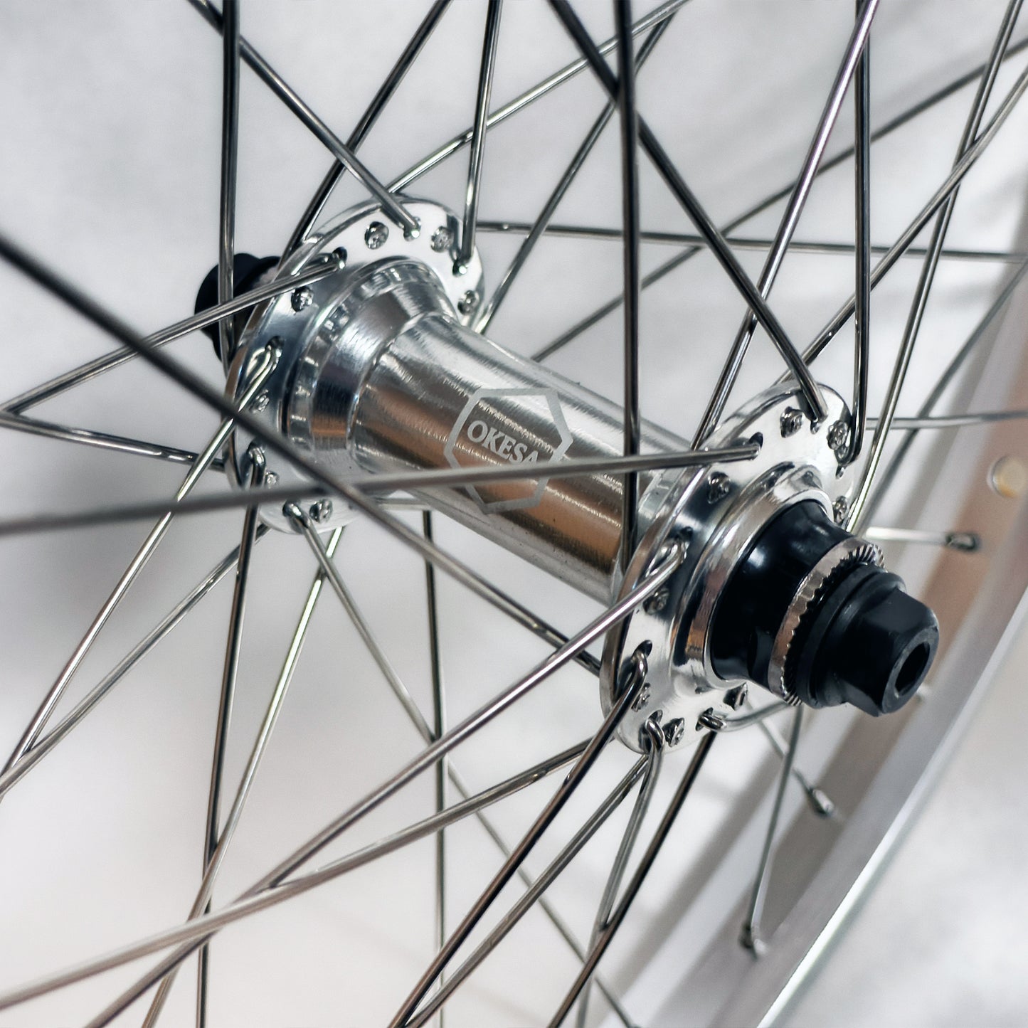 OKESA S-20 Cassette Wheel Set - Silver RHD — detail 2