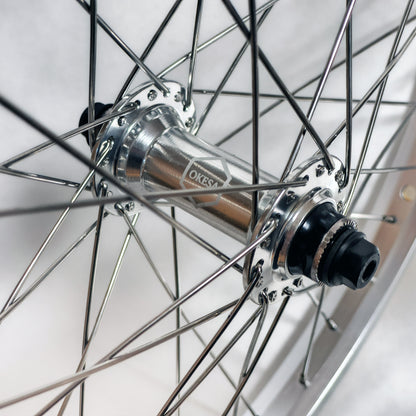 OKESA S-20 Cassette Wheel Set - Silver RHD — detail 2
