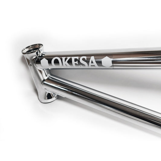 Okesa S-7575 Frame - Chrome / Okesa S-7575フレーム - Chrome